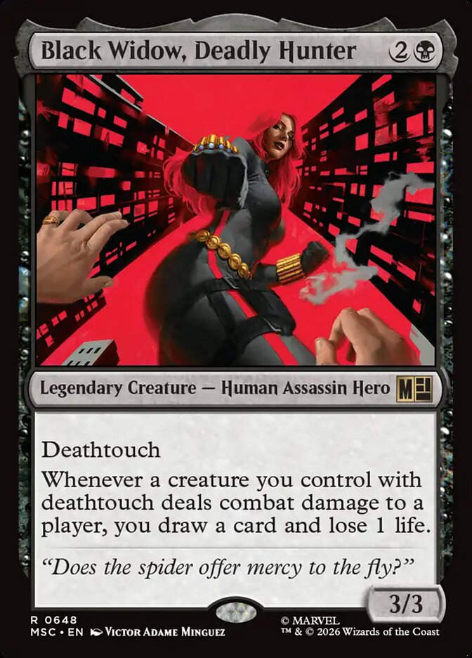 Black Widow, Deadly Hunter (MSC) (648)