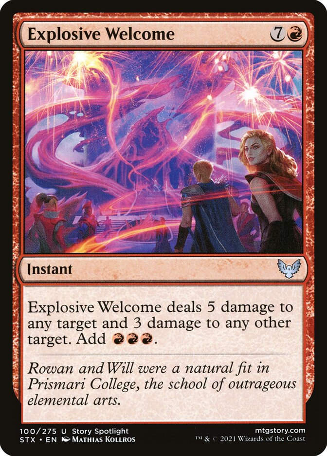 Explosive Welcome (STX) (100)