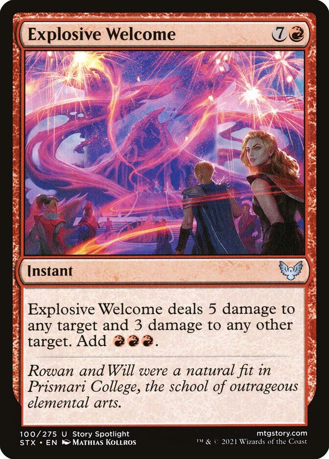 Explosive Welcome (STX) (100)