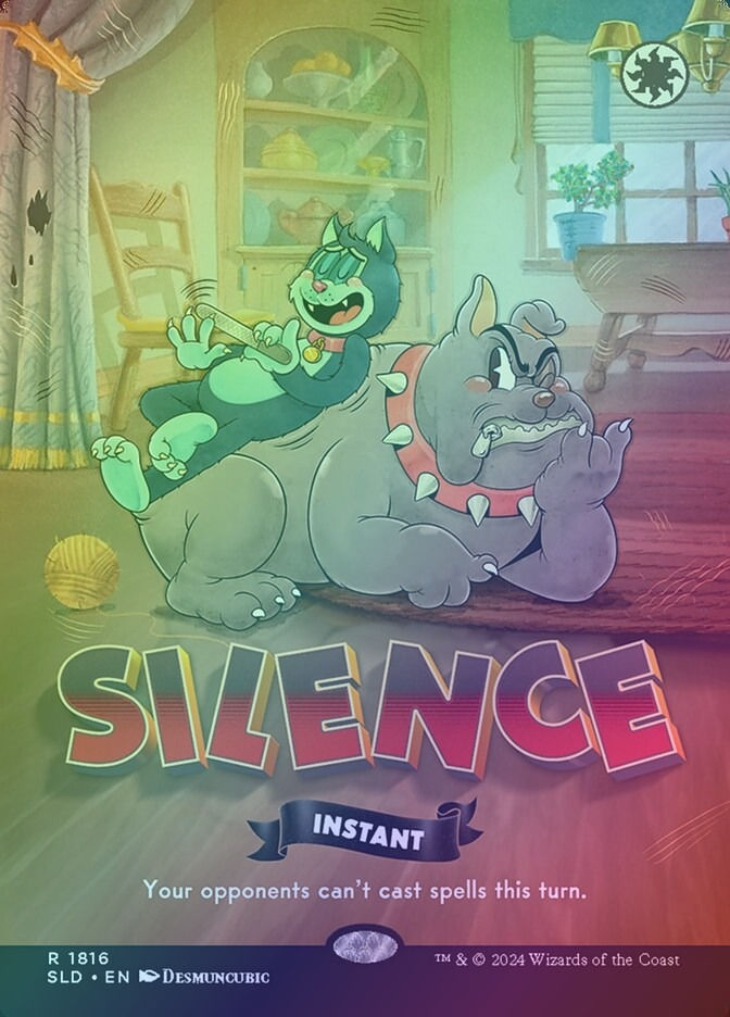 Silence (SLD) (1816) / Borderless / Foil