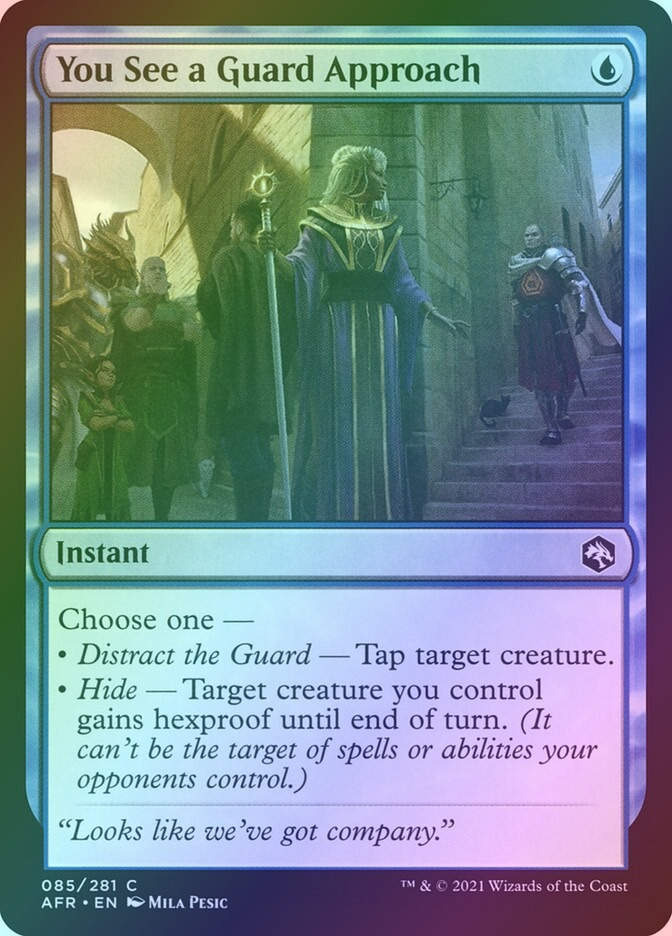 You See a Guard Approach (AFR) (85) / Foil