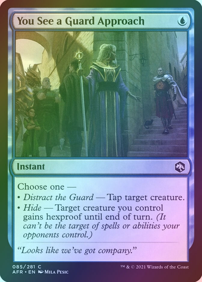 You See a Guard Approach (AFR) (85) / Foil
