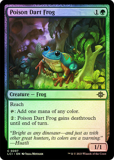 Poison Dart Frog (lci) / Foil