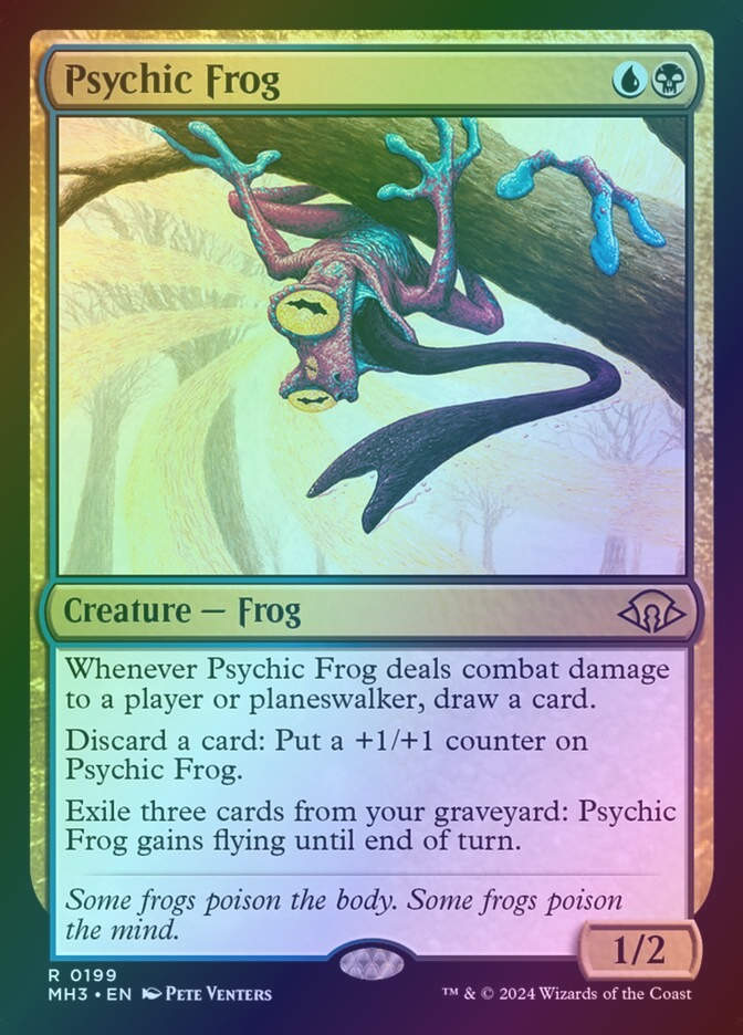 Psychic Frog (MH3) (199) / Foil