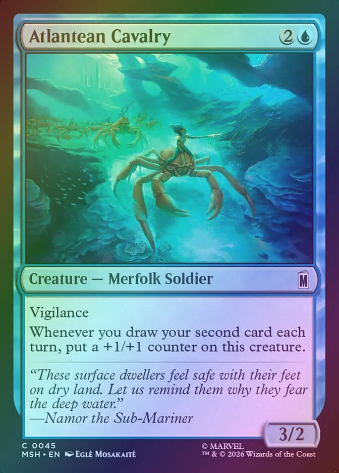 Atlantean Cavalry (MSH) (45) / Foil
