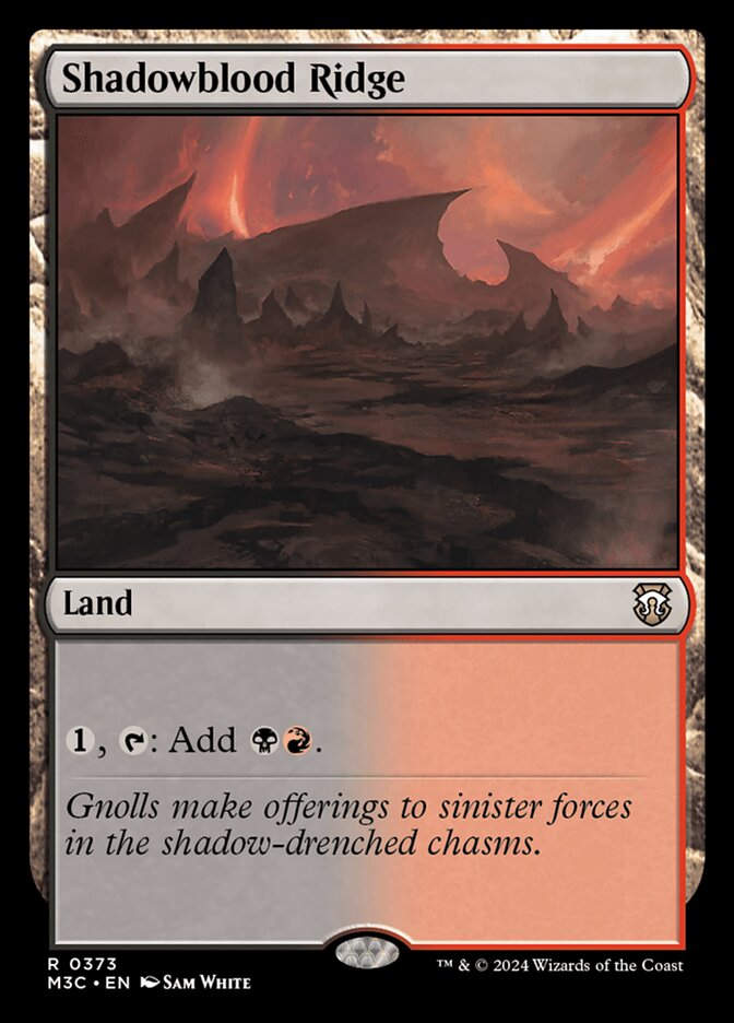 Shadowblood Ridge (m3c) (373)
