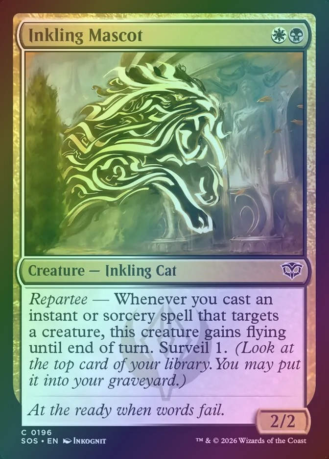 Inkling Mascot (SOS) (196) / Foil