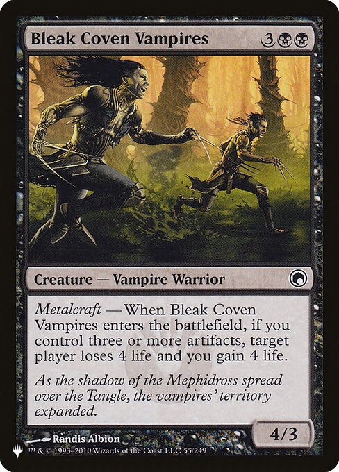Bleak Coven Vampires (PLST) (SOM-55)