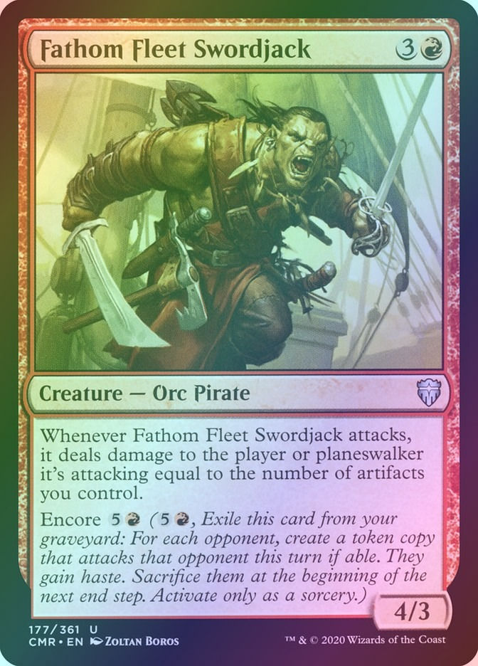 Fathom Fleet Swordjack (CMR) (177) / Foil