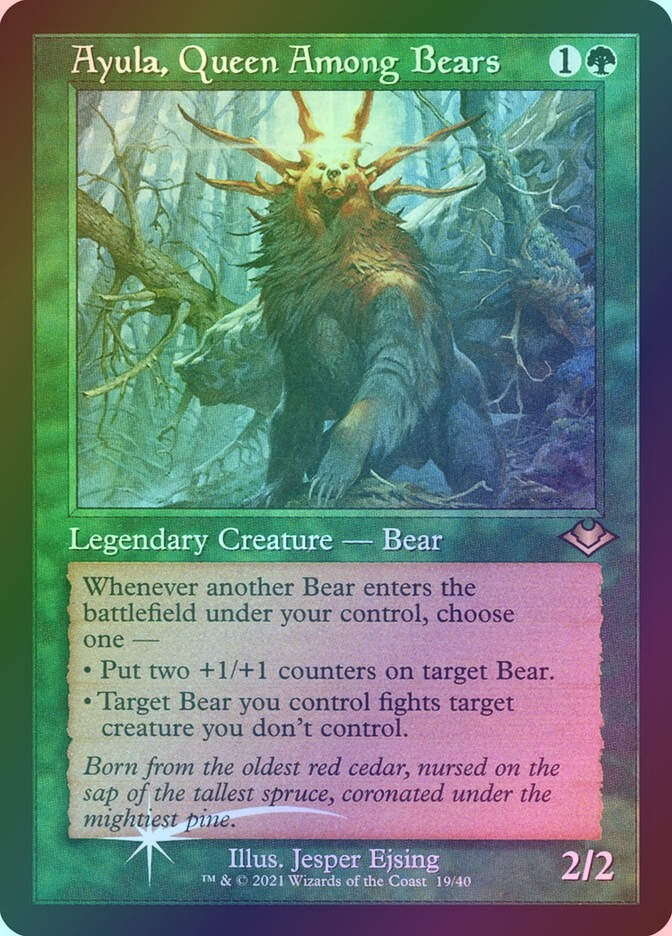 Ayula, Queen Among Bears (H1R) (19) / Foil