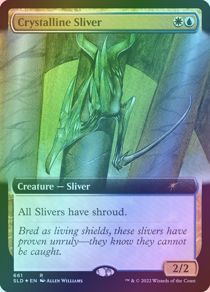 Crystalline Sliver (SLD) (661) / Extended Art / Foil