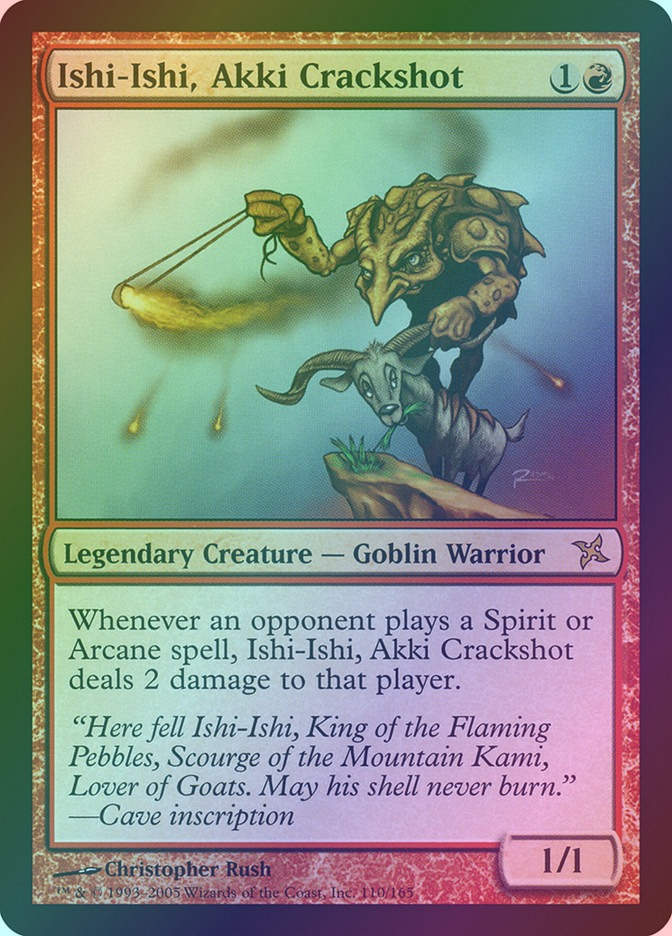 Ishi-Ishi, Akki Crackshot (BOK) (110) / Foil