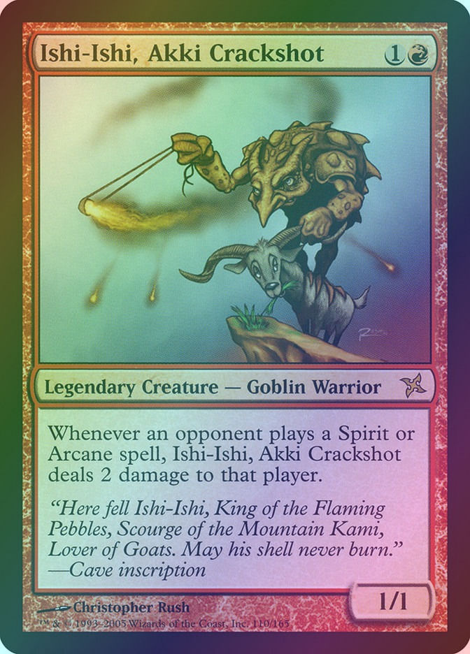 Ishi-Ishi, Akki Crackshot (BOK) (110) / Foil