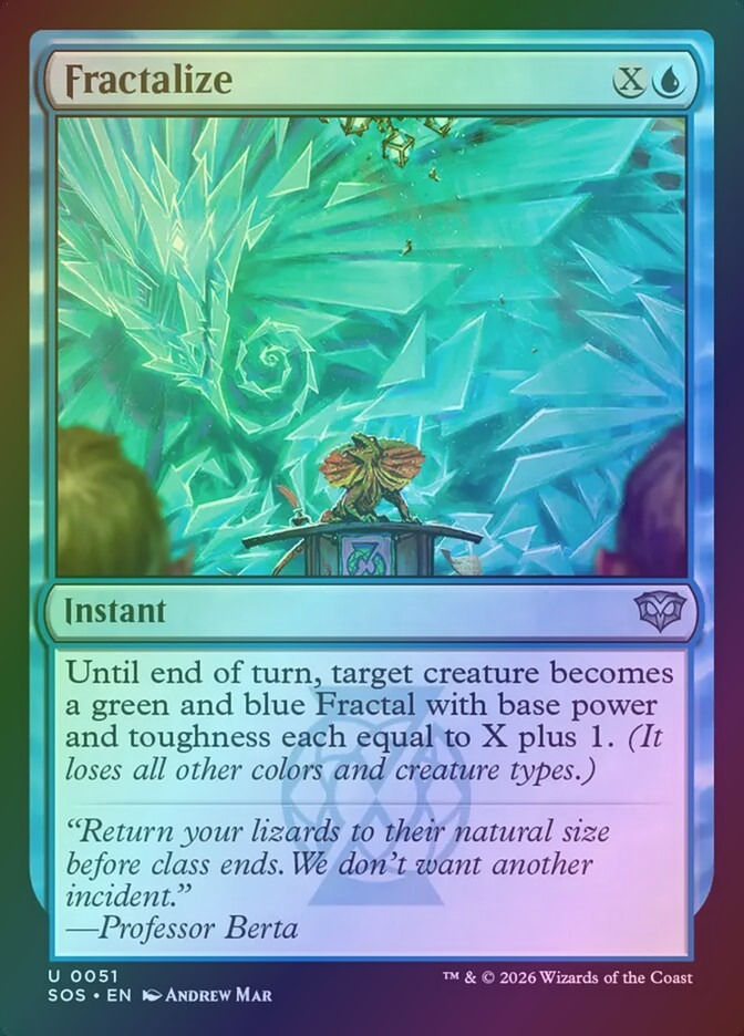 Fractalize (SOS) (51) / Foil