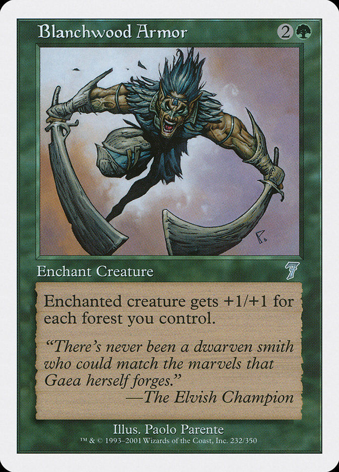 Blanchwood Armor (7ED) (232)