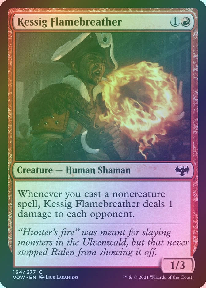 Kessig Flamebreather (VOW) (164) / Foil