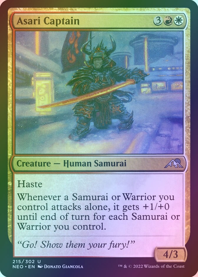 Asari Captain (NEO) (215) / Foil