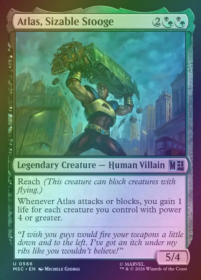 Atlas, Sizable Stooge (MSC) (566) / Foil