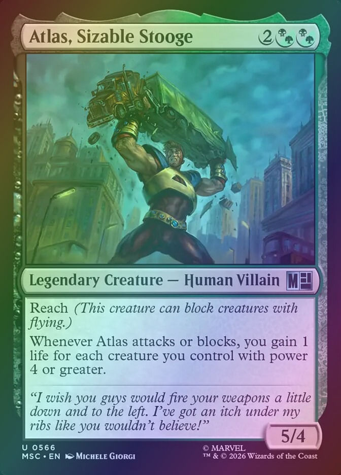 Atlas, Sizable Stooge (MSC) (566) / Foil