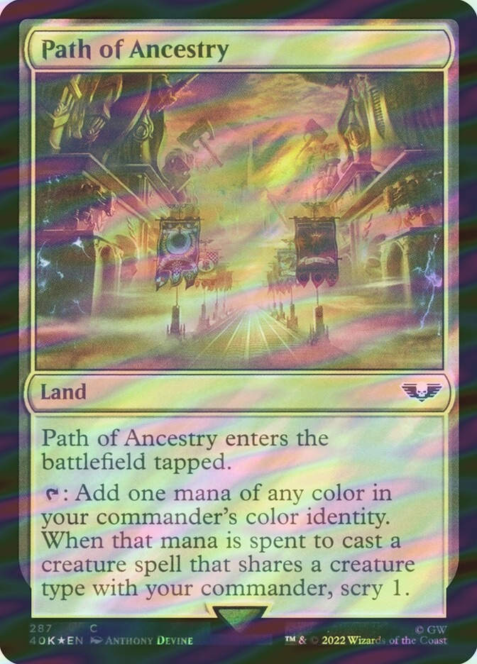 Path of Ancestry (40K) (287★) / Surge Foil