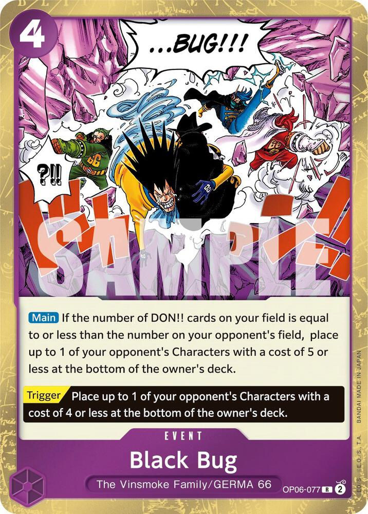 Black Bug (OP06-077) / Foil