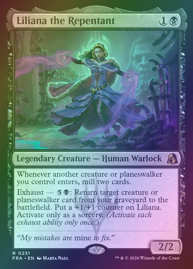 Liliana the Repentant (FRA) (231) / Foil