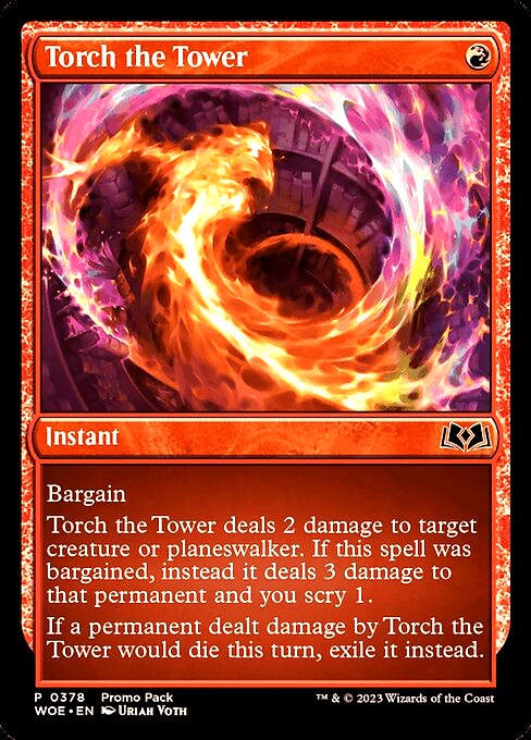 Torch the Tower (woe) / Promo Pack Foil