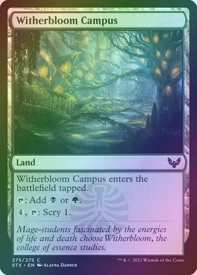 Witherbloom Campus (STX) (275) / Foil