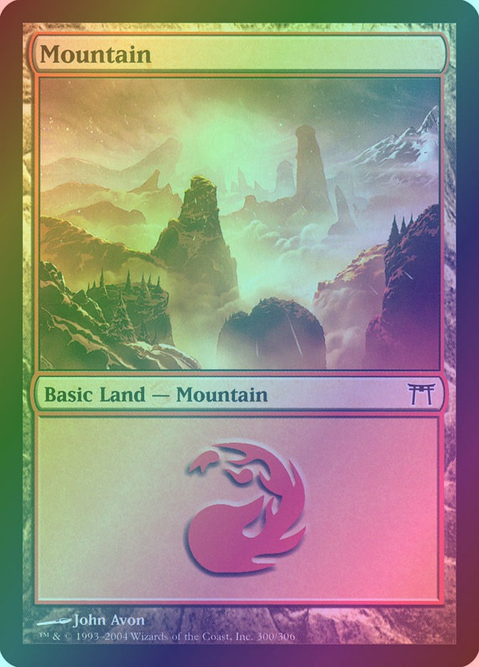 Mountain (CHK) (300) / Foil