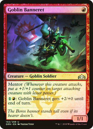 Goblin Banneret (GRN) (102) / Foil