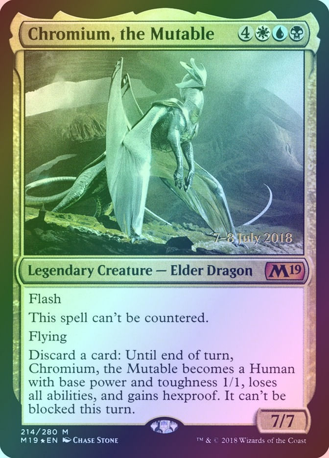 Chromium, the Mutable (PM19) (214s) / Foil