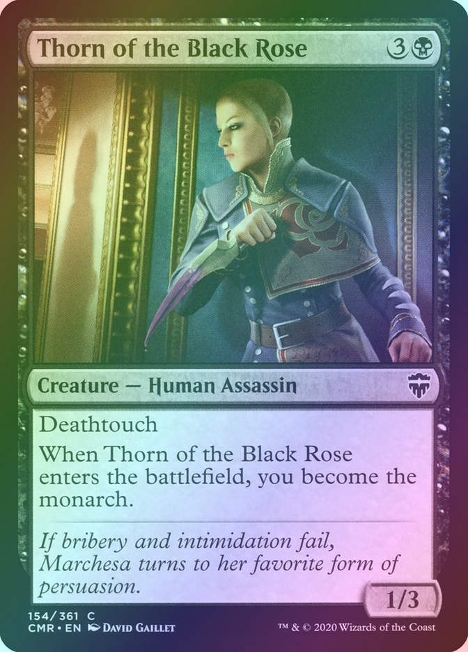 Thorn of the Black Rose (CMR) (154) / Foil