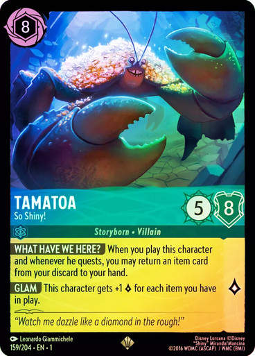 Tamatoa - So Shiny! (LOR_TFC) / Foil