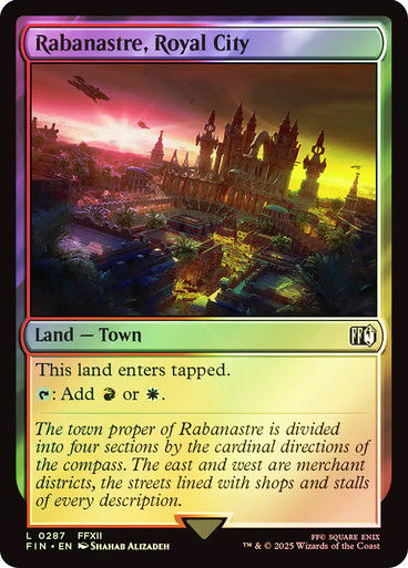 Rabanastre, Royal City (FIN) (287) / Foil
