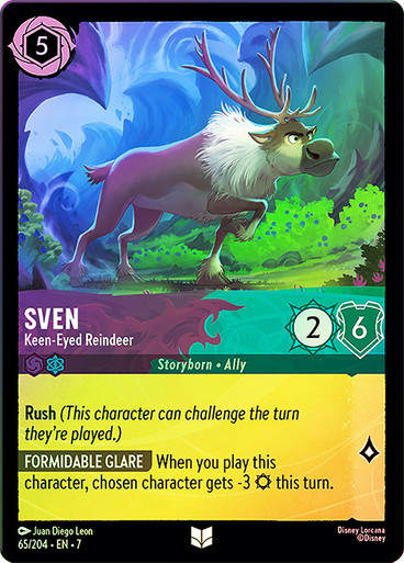 Sven - Keen-Eyed Reindeer (LOR_ARC) / Foil