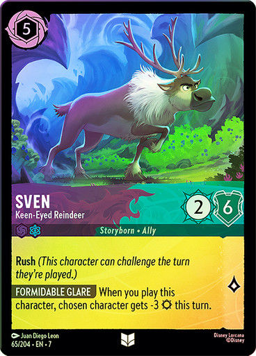 Sven - Keen-Eyed Reindeer (LOR_ARC) / Foil