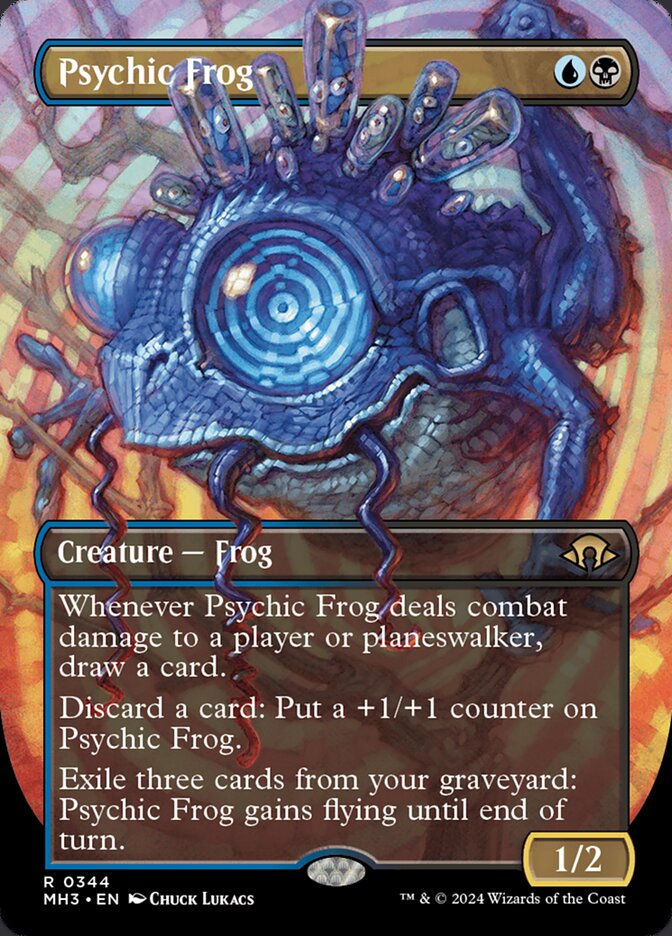 Psychic Frog (MH3) (344) / Borderless