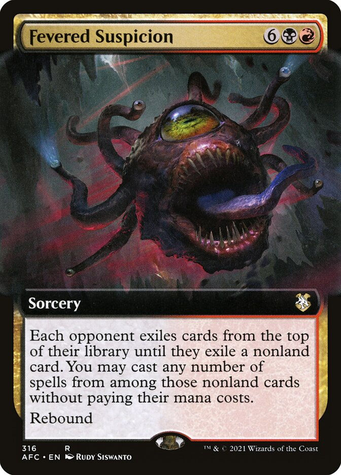 Fevered Suspicion (AFC) (316) / Extended Art