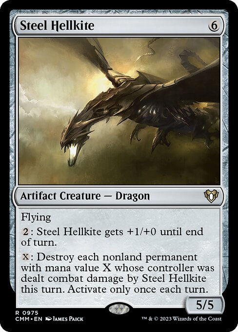 Steel Hellkite (cmm) (Commander Deck)