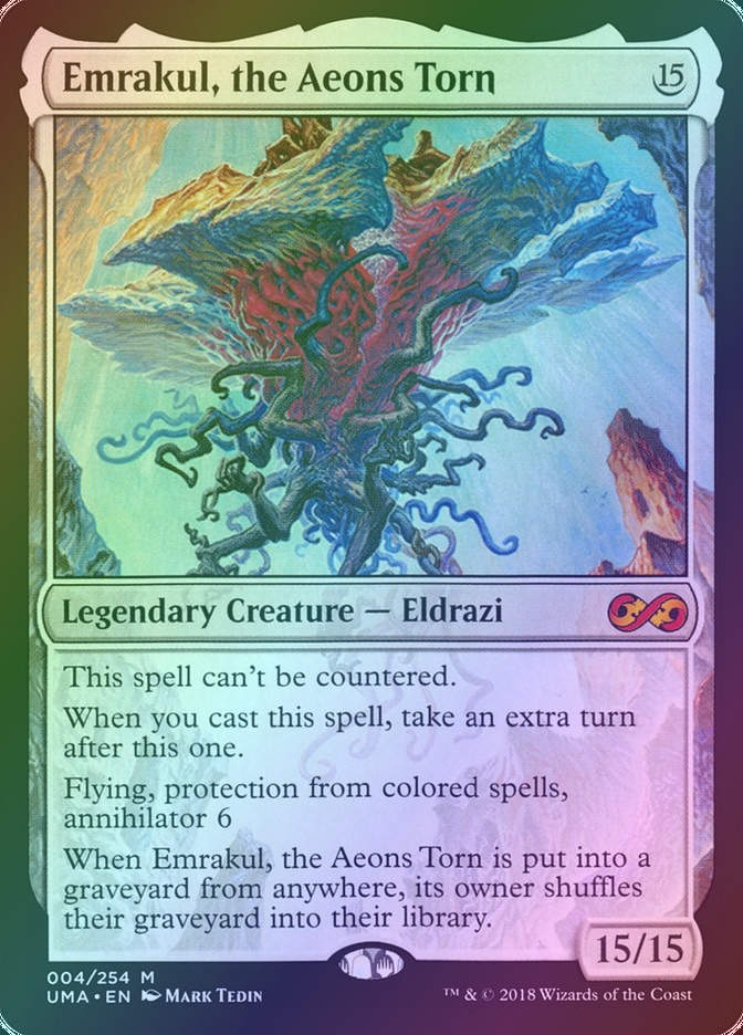 Emrakul, the Aeons Torn (UMA) (4) / Foil