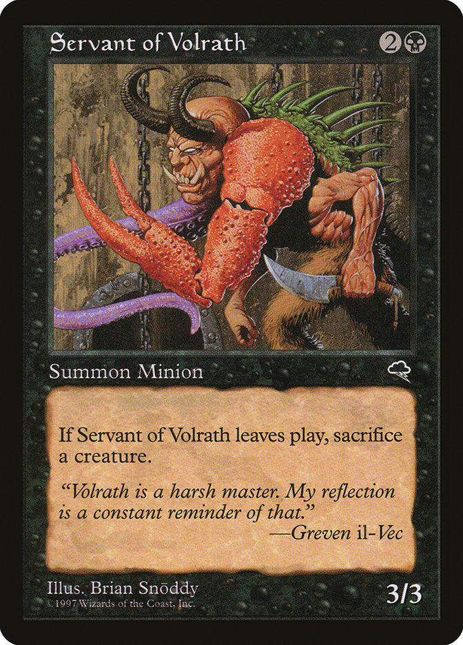 Servant of Volrath (TMP) (156)
