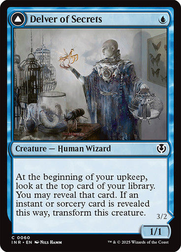 Delver of Secrets // Insectile Aberration (INR) (60) — cara 1 de 2