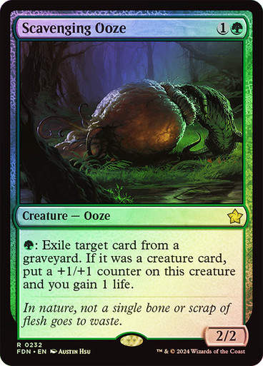 Scavenging Ooze (FDN) (232) / Foil
