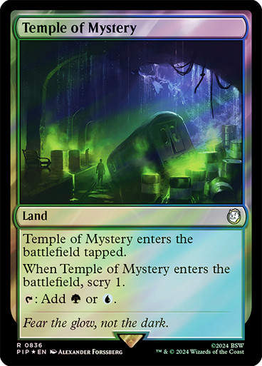 Temple of Mystery (pip) (836) / Surge Foil