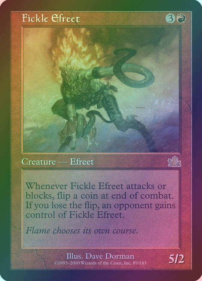 Fickle Efreet (PCY) (89) / Foil