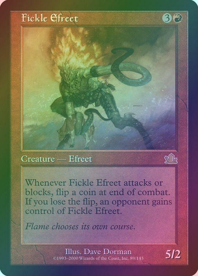 Fickle Efreet (PCY) (89) / Foil