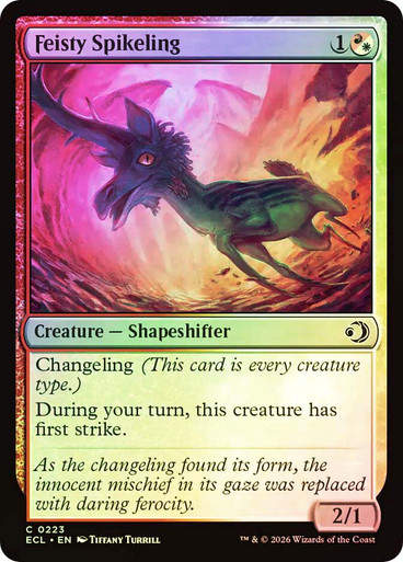 Feisty Spikeling (ECL) (223) / Foil