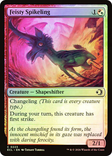 Feisty Spikeling (ECL) (223) / Foil