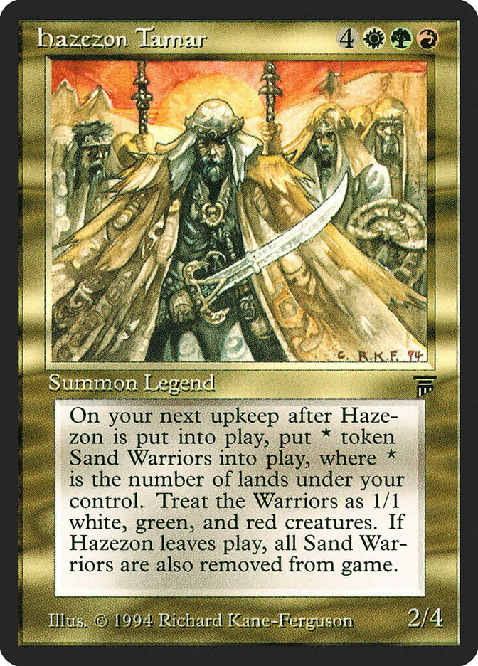 Hazezon Tamar (leg)