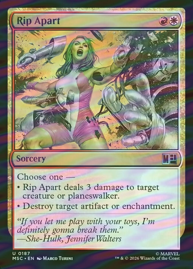 Rip Apart (MSC) (187) / Surge Foil
